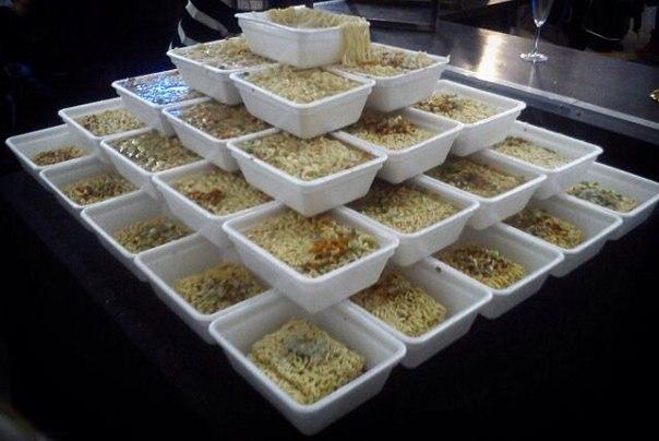 какой бизнес .такой и ланч )))