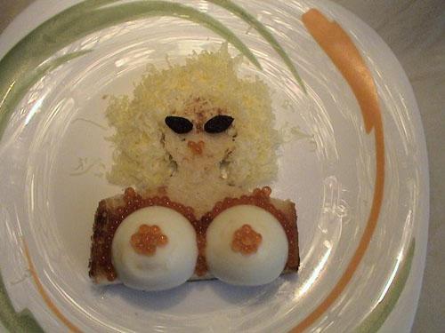 яйцо с сыром