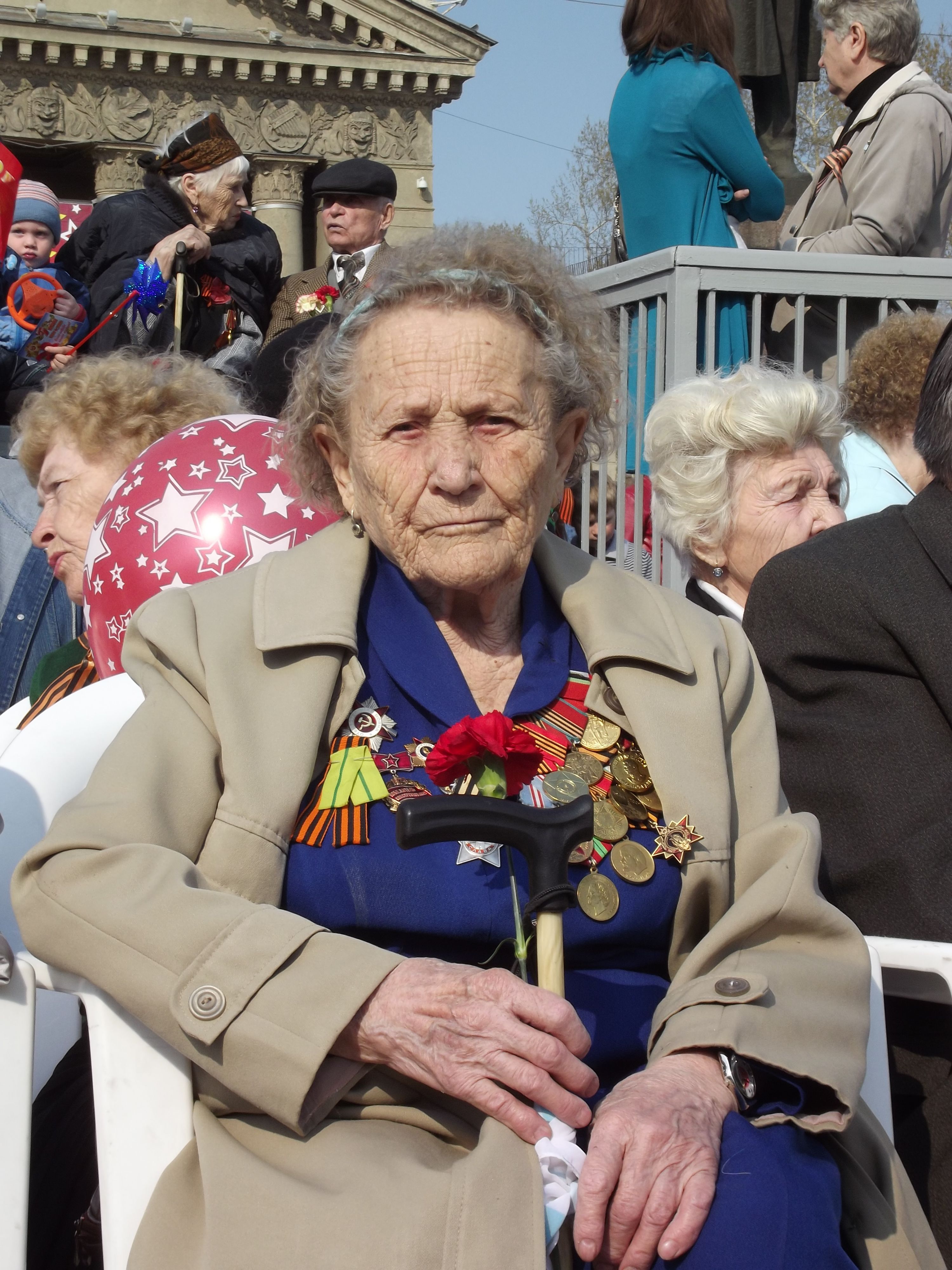 Антонина Фёдоровна Стародуб воевала в составе 12-й воздушной армии