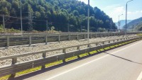 Дорога Адлер - Красная Поляна. Новая дорога, платная трасса и жд-ветка.