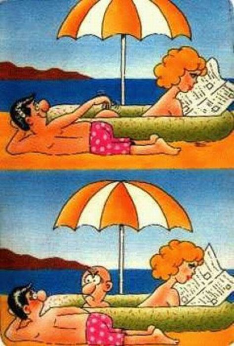 Случай на пляже
