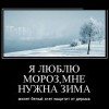 Я люблю мороз