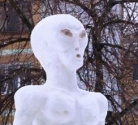 Инопланетный снеговик