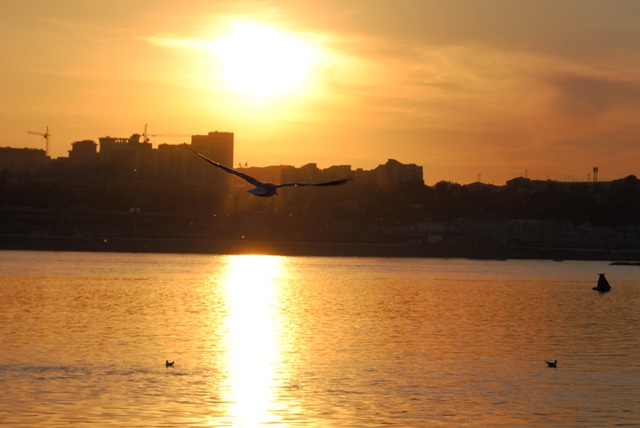 Набережная, Иркутск.