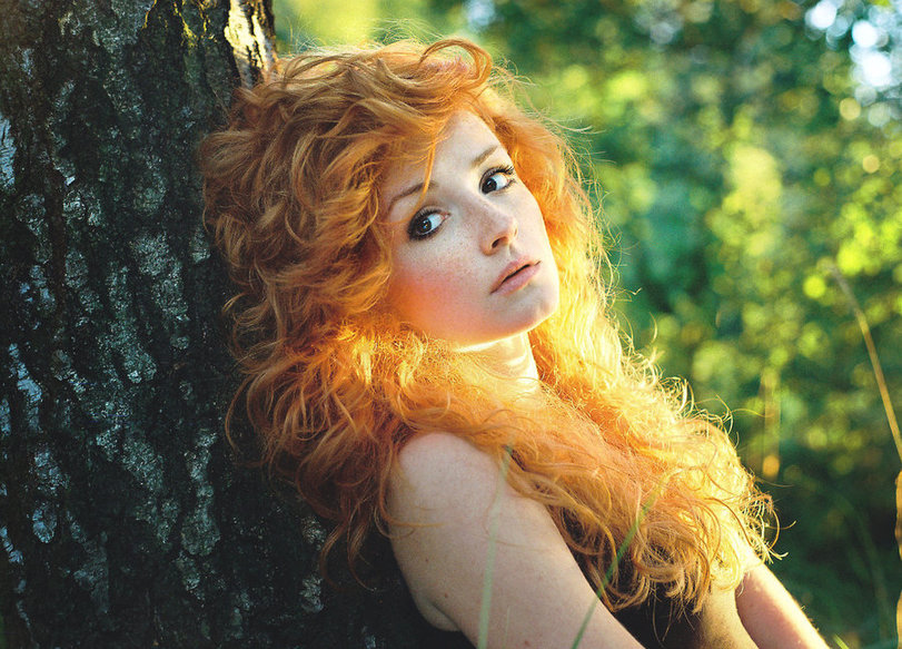 Очередная рыжая)))))