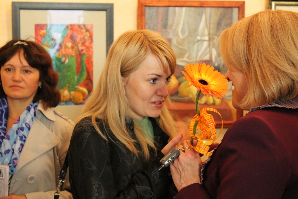 Открытие выставки работ Студии "Творчество"