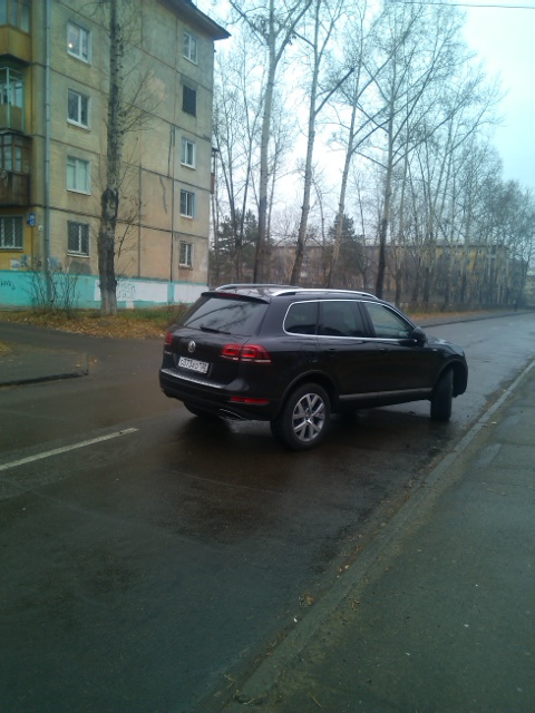 припарковалась