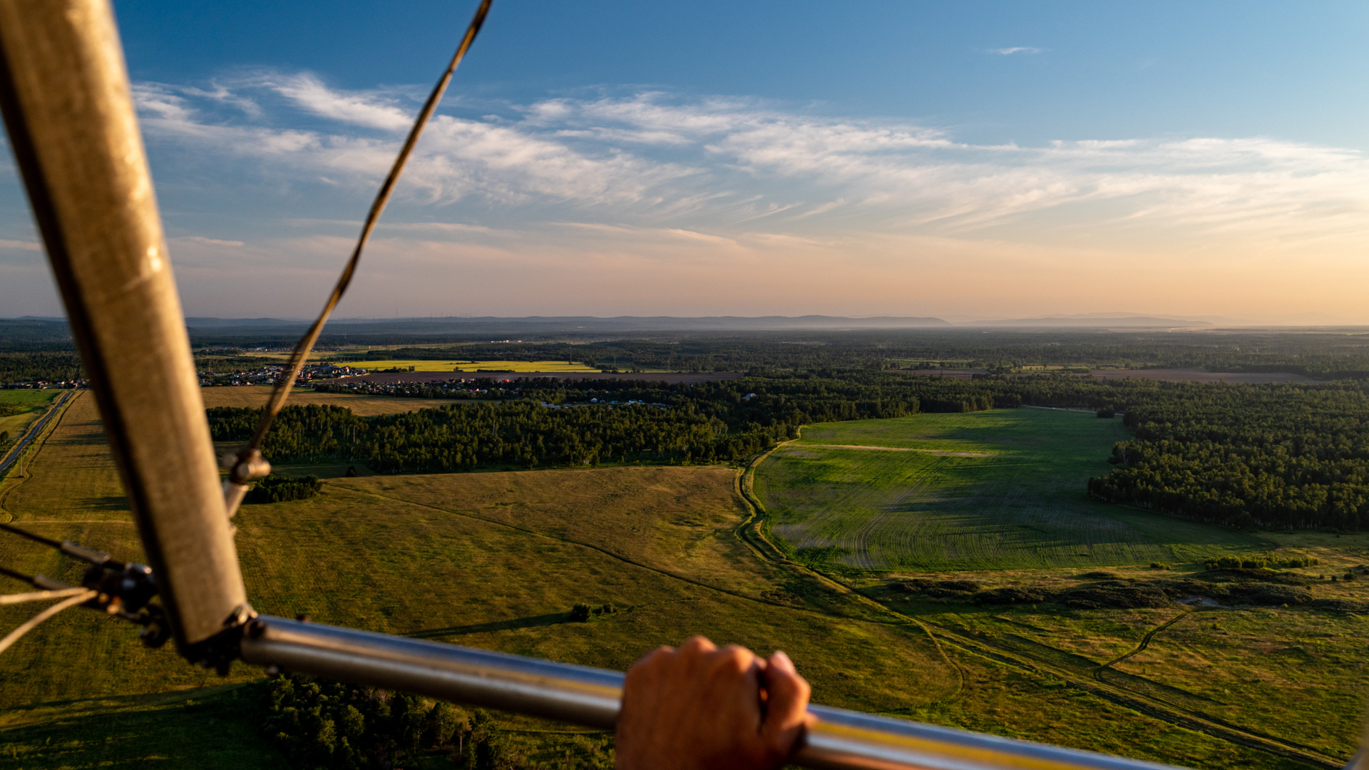 Полёты, за Ангарском