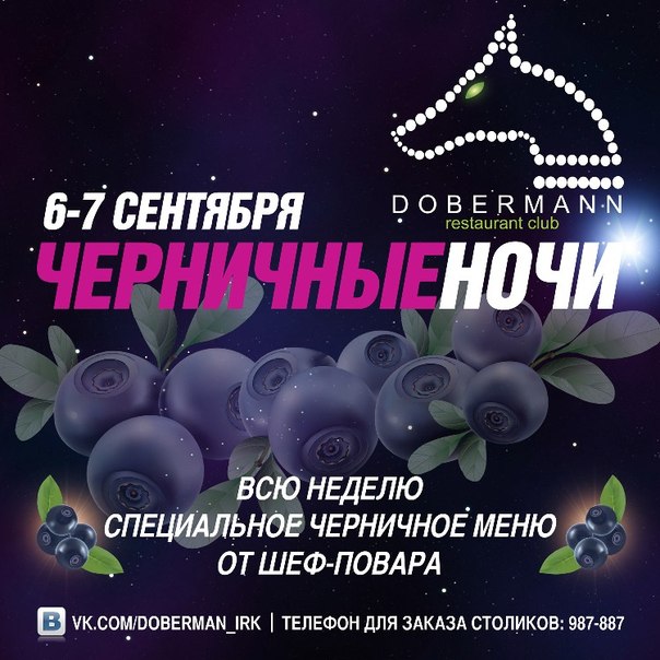 вечеринка в Dobermann