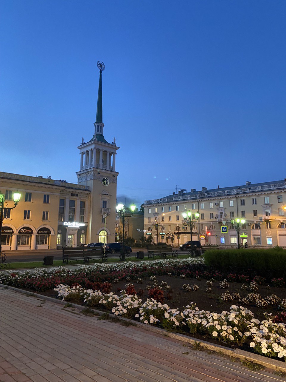 Теплый вечер августа 