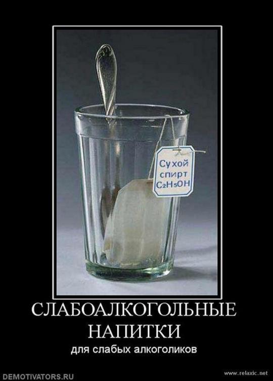 Слабоалкогольные напитки