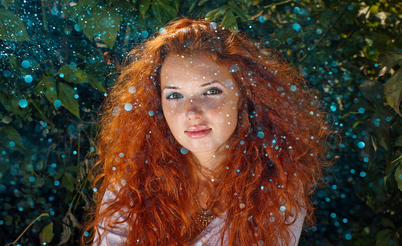 Очередная рыжая)))))