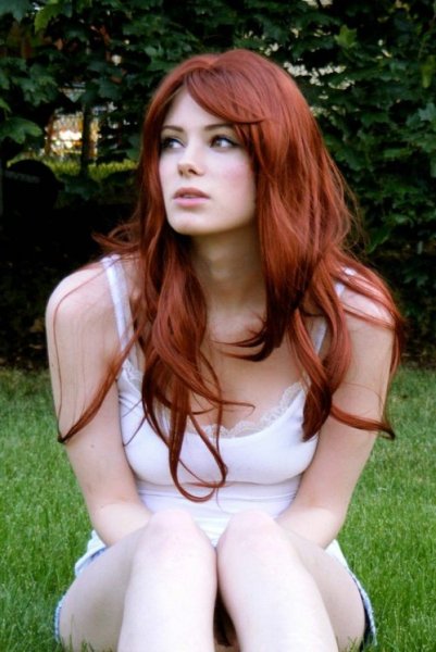 Очередная рыжая))))))