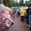 Очередь в Петергоф.