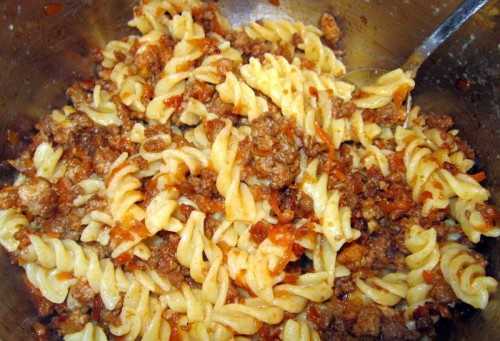 макароны з мясом)))))))