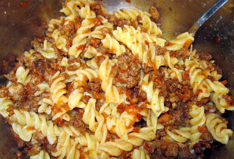 макароны з мясом)))))))