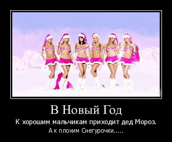 В Новый год