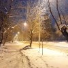 вечер зимы улицы Новокшенова)))))