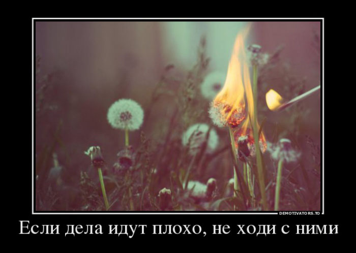 Если дела идут плохо...