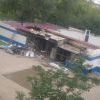 пожар в магазине "Горизонт" 188кв возле 13-14 домов