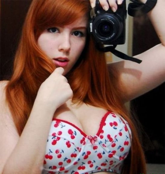 Очередная рыжая)))))