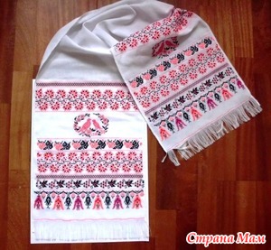 Рушник связан для внука