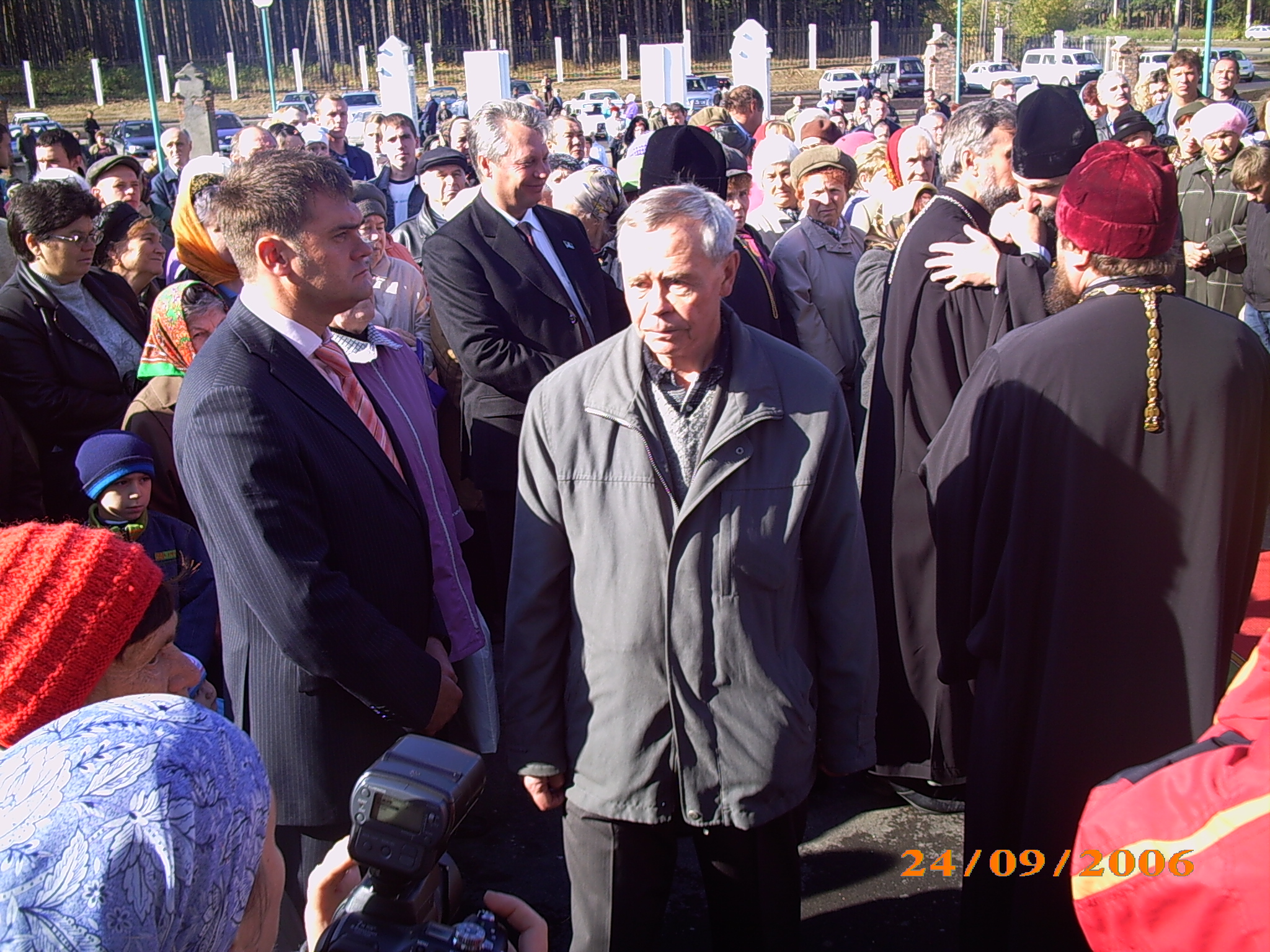 освящение храма Святой Троицы