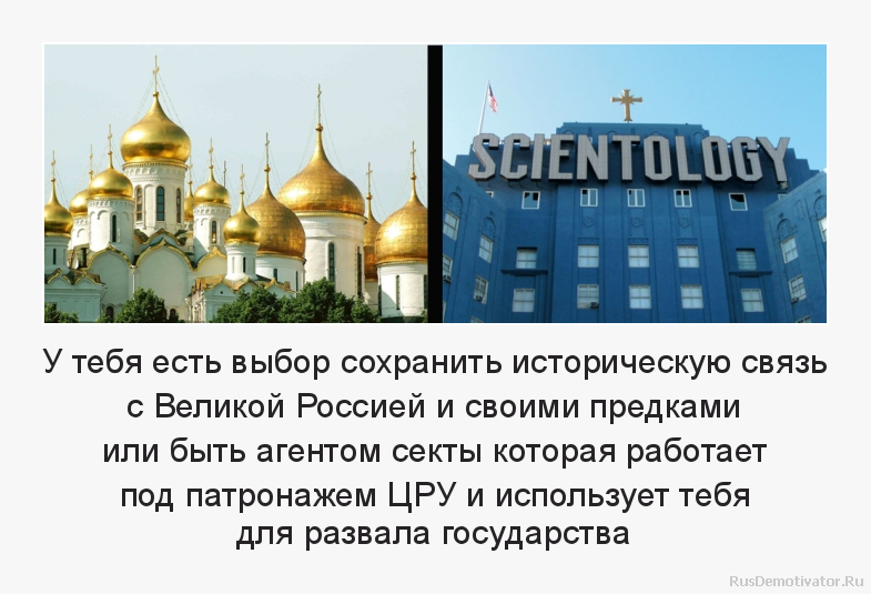 У тебя есть выбор