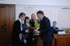 Почетные знаки «Родительская доблесть» вручены трем ангарским семьям