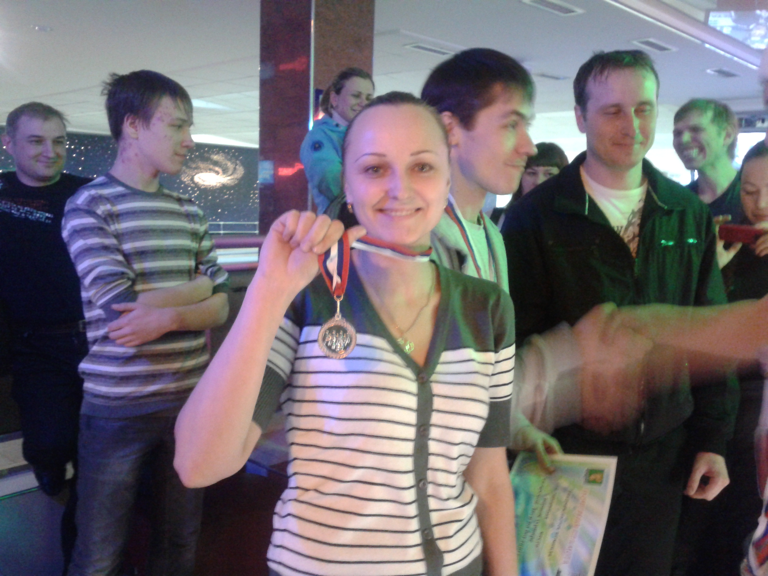 Заслуженное серебро синей птички!