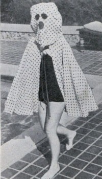 Плащик для защиты от солнечных ожогов, 1940-ой год