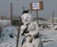 Снеговик-террорист