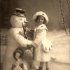 Ретро снеговик