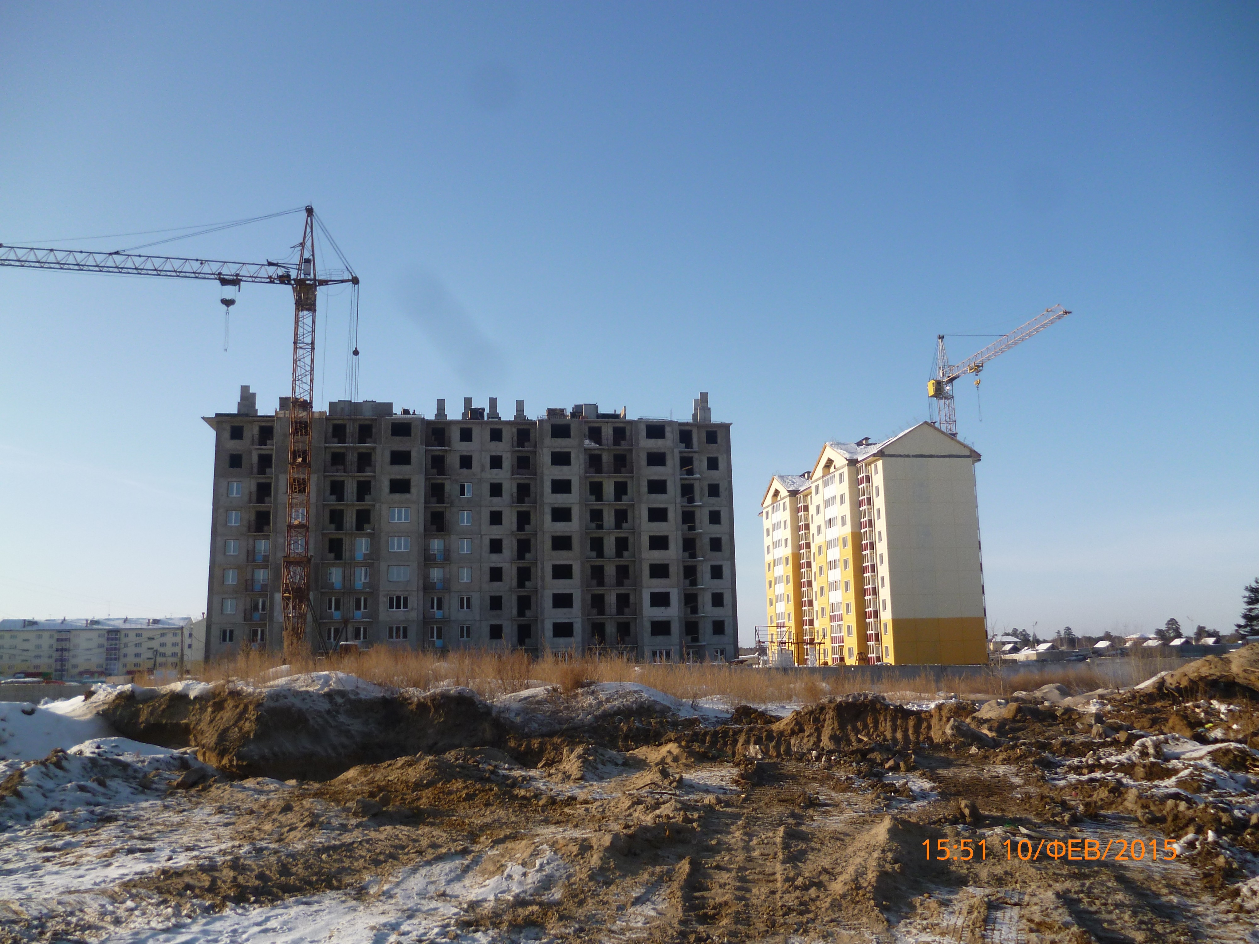 32 м-он. 10 февраля. Стройки АУСа. Хоть АУС и как банкрот вроде-но 32  он стрит активно)))