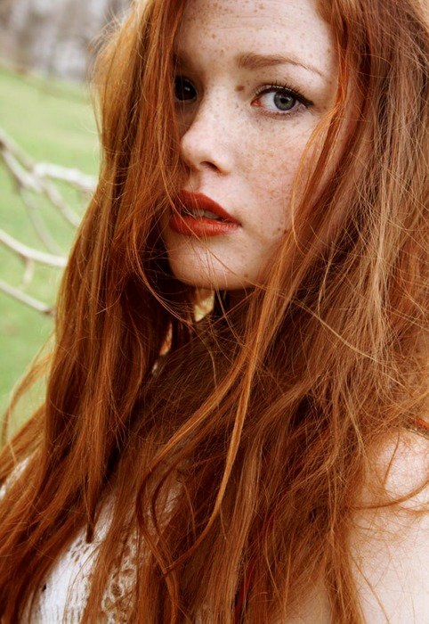 Очередная рыжая)))))