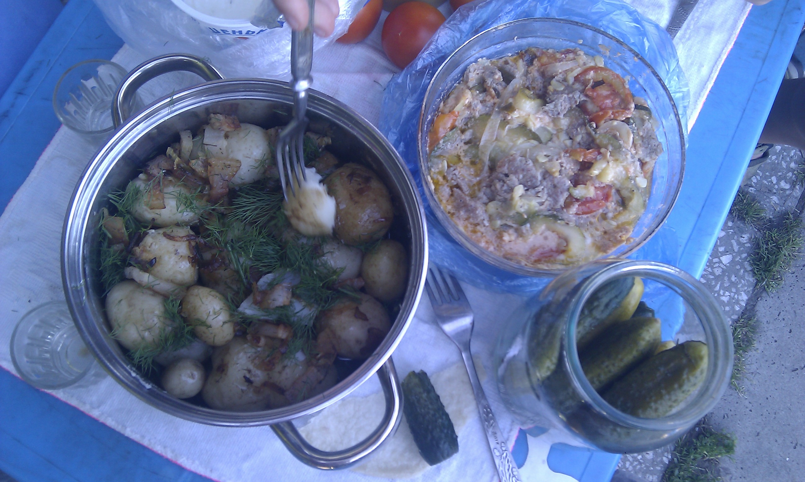 День молодой картошки)))))