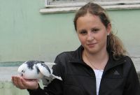 Девочка и голуби 2