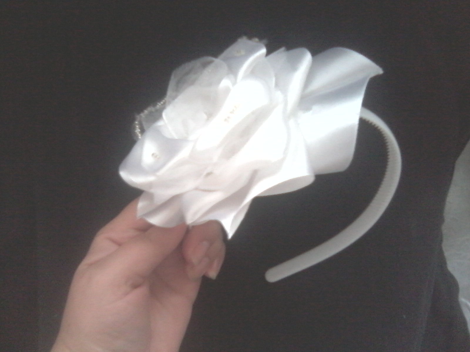 Ободок Роза. 120 руб