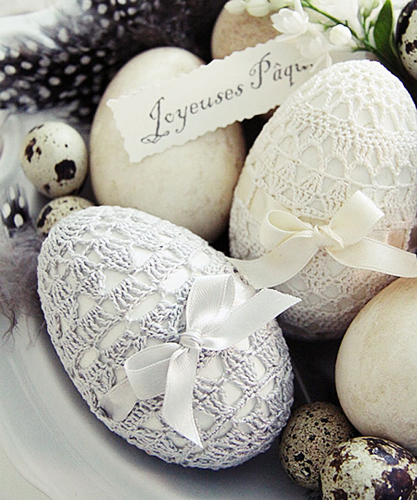 Вязаное украшение