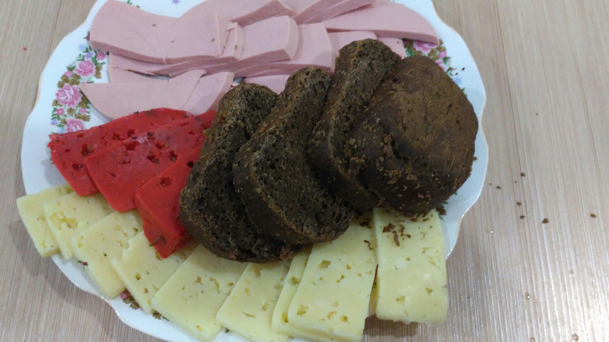 скромная закусь после забавной бани