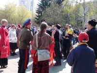 Праздник "Красная горка" в Нарымском сквере г. Новосибирска