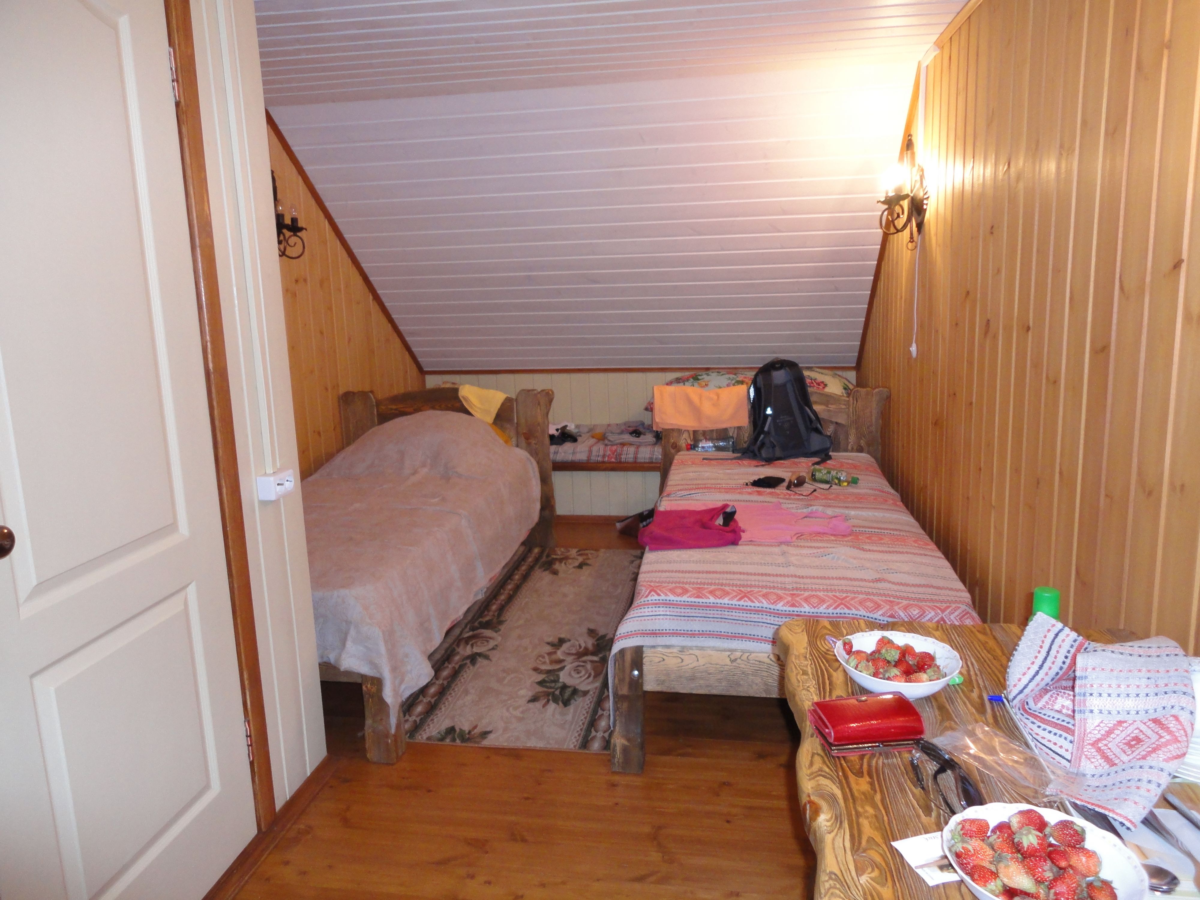 Номер в пансионе, на Аршане