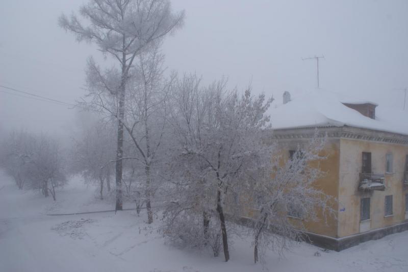 Сегодня в Ангарске температура опустилась до -41 градуса