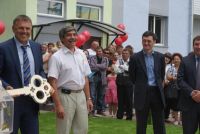 На заселении нового дома в 29 микрорайоне