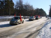 Автопробег. На старте. Автопробег. На старте.