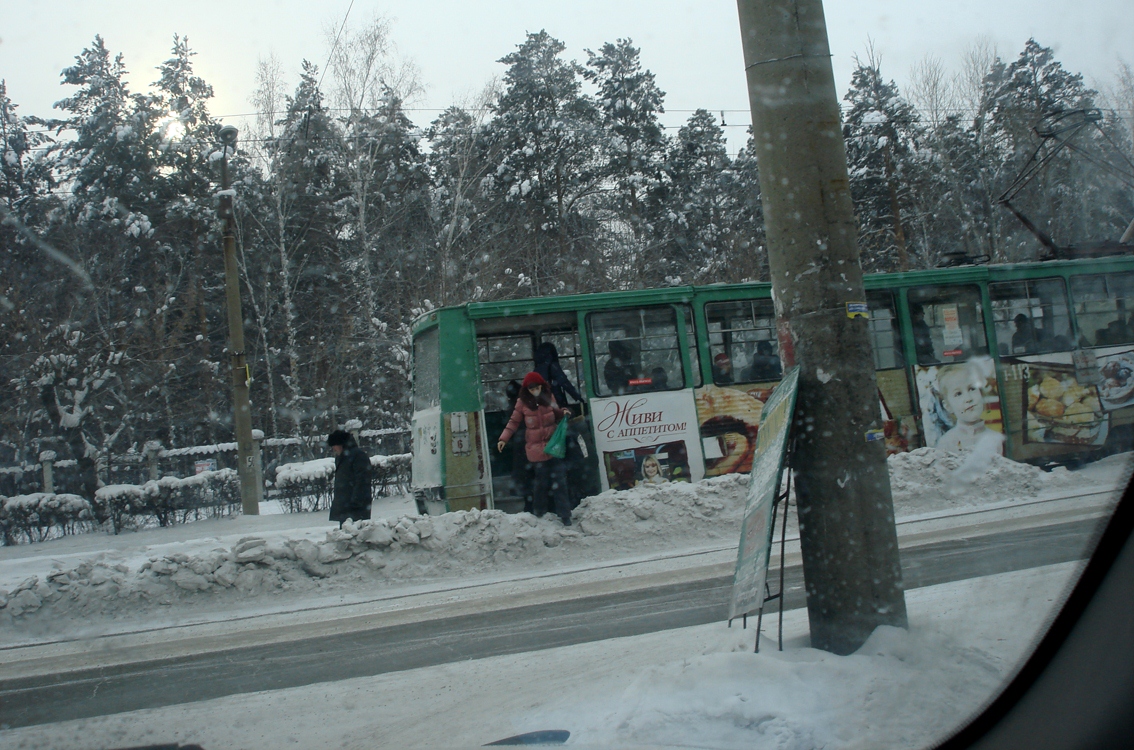 Состояние дорог в Ангарске, январь 2012