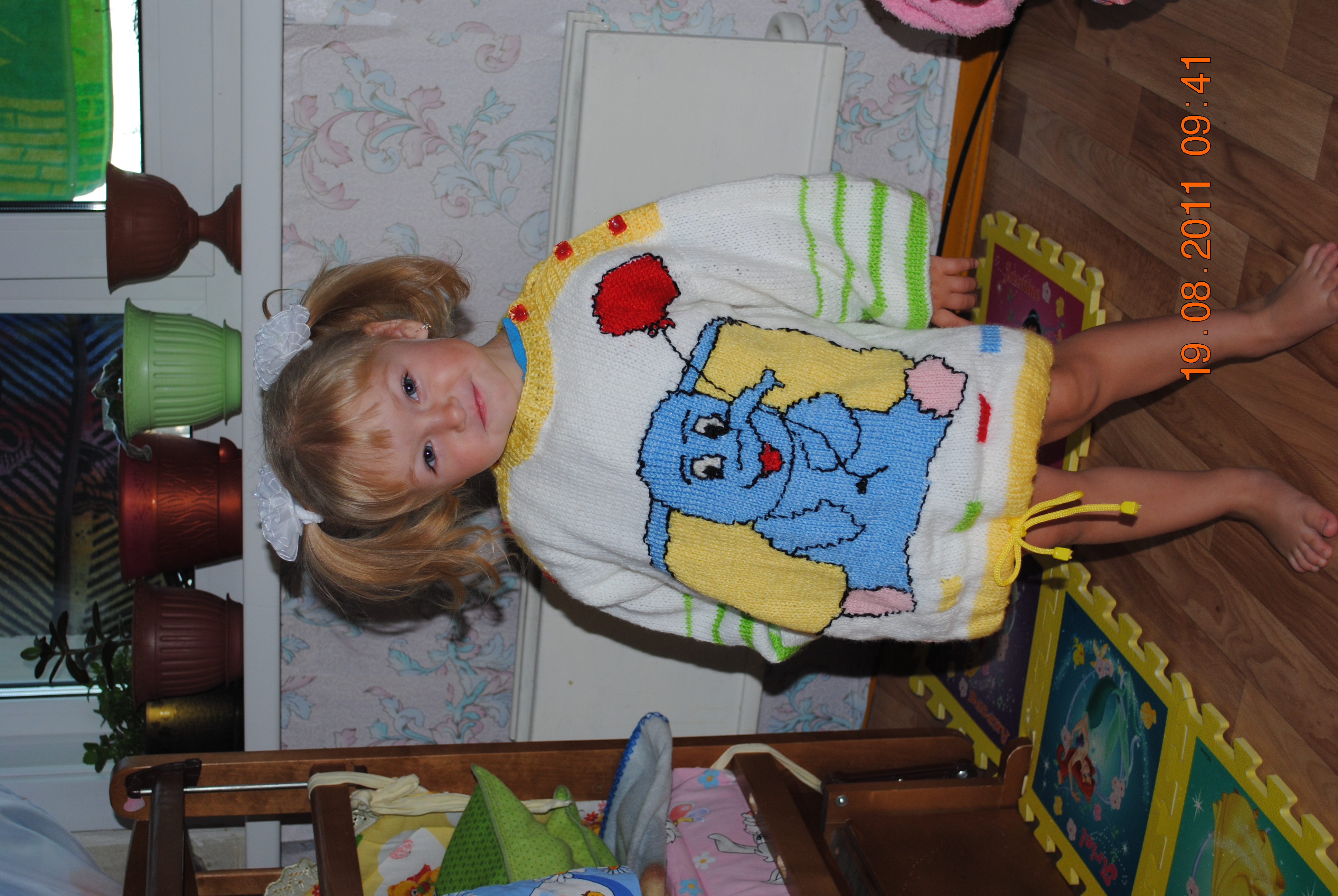 А у меня мама рукодельница.