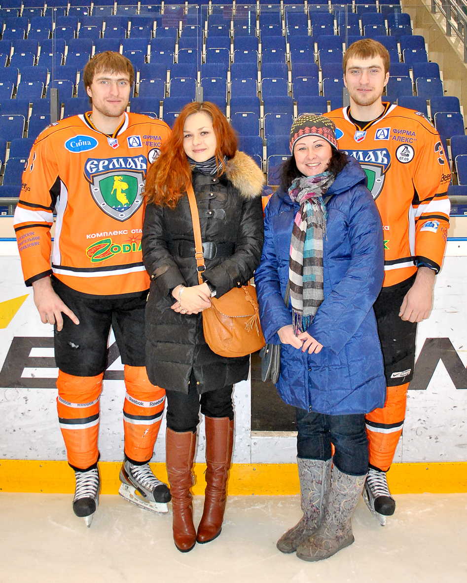 немного из встречи с хоккеистами