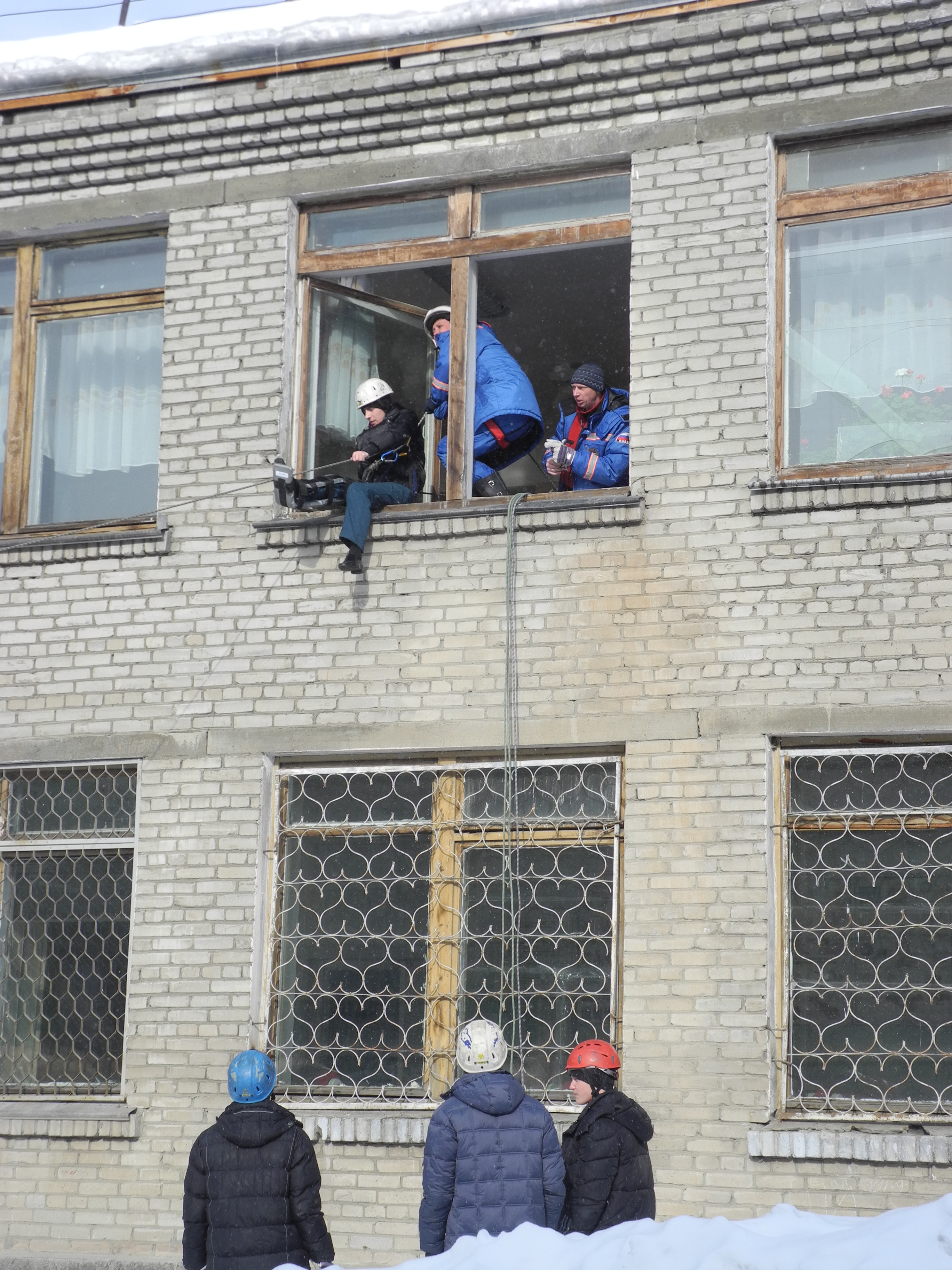 Работа спасателей Юго-Западного ПСО
