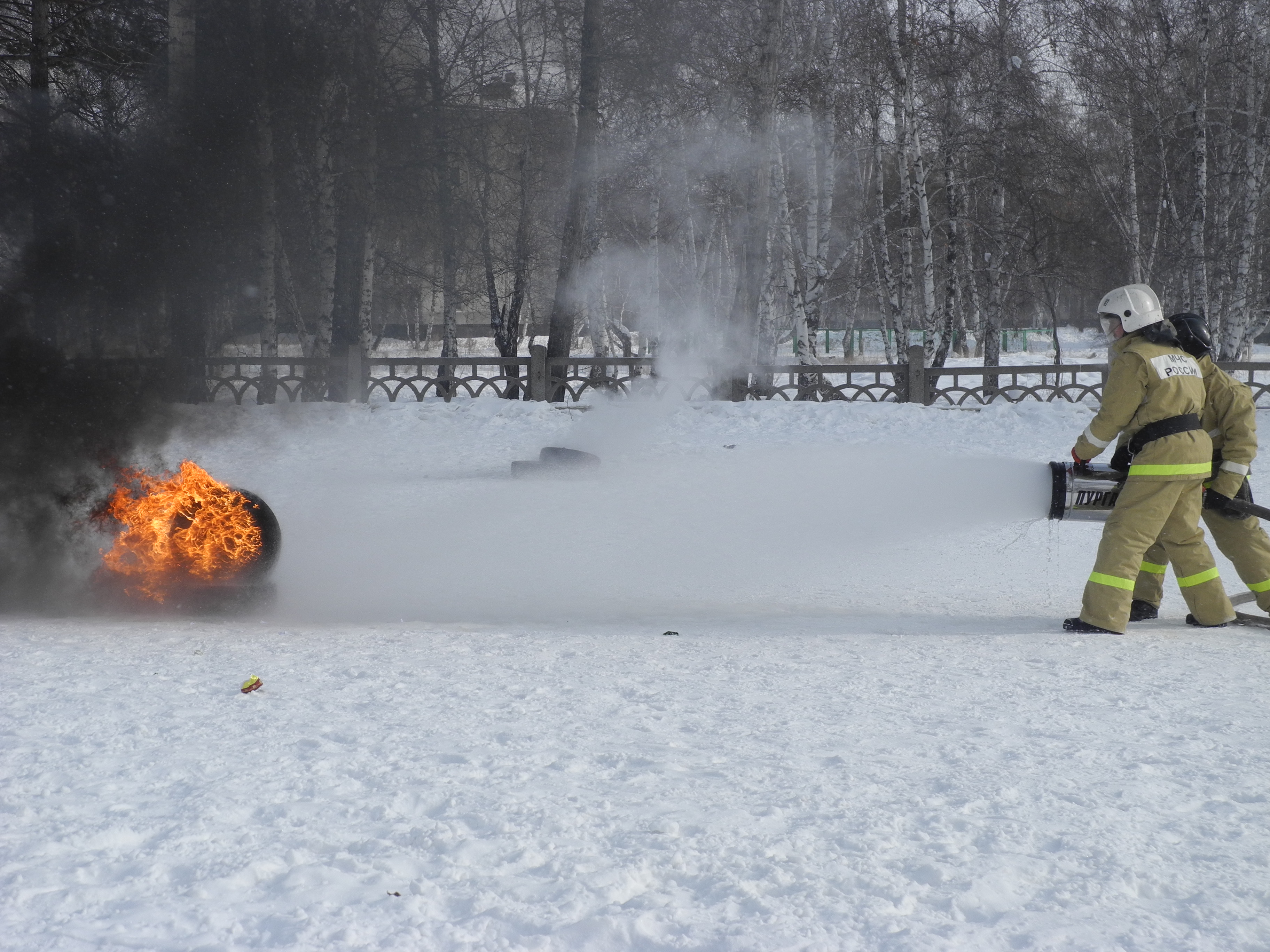 Ну и собственно само тушение :)